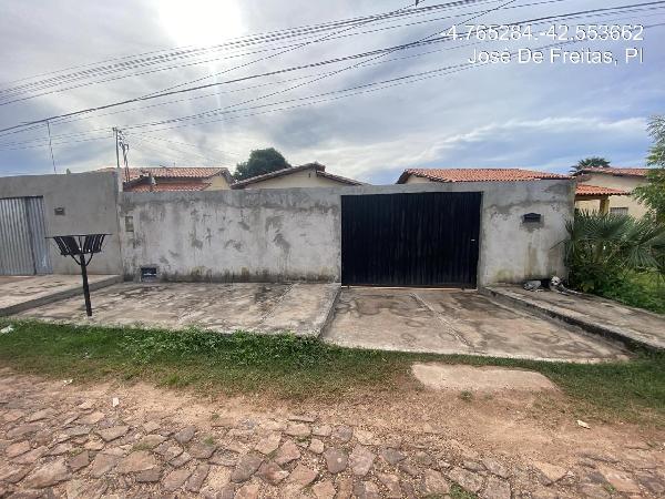 Vende-se em Jose De Freitas-PI  Casa, 66.50 de área total, 66.50 de área privativa, 300.00 de área do terreno,  2_qto(s), a.serv, WC Emp, 1_sala(s), cozinha, Terraco, 1_vaga(s) de garagem.