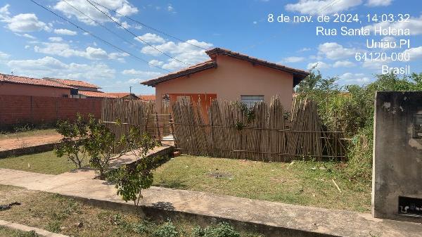 Vende-se em Uniao-PI  Casa, 60.00 de área privativa, 250.00 de área do terreno,  2_qto(s), a.serv, WC, 1_sala(s), cozinha, Terraco.