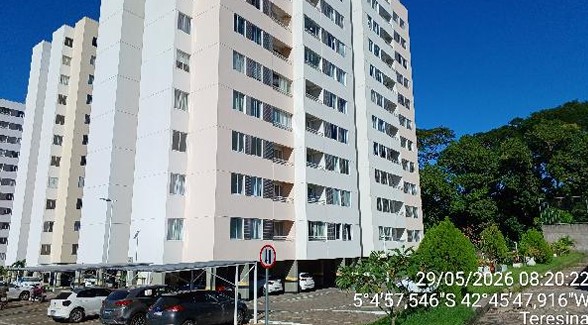 Vende-se em Teresina-PI  apto, 59.74 de área privativa,  3_qto(s), a.serv, WC, cozinha, 1_vaga(s) de garagem.