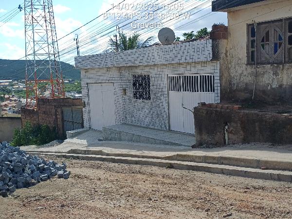 Vende-se em Gravata-PE  Casa, 99.90 de área total, 99.90 de área privativa, 288.00 de área do terreno,  3_qto(s), a.serv, WC, 1_sala(s), DCE, cozinha.