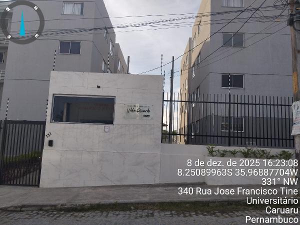 Vende-se em Caruaru-PE  apto, 61.51 de área total, 55.89 de área privativa,  2_qto(s), a.serv, WC, 1_sala(s), cozinha.