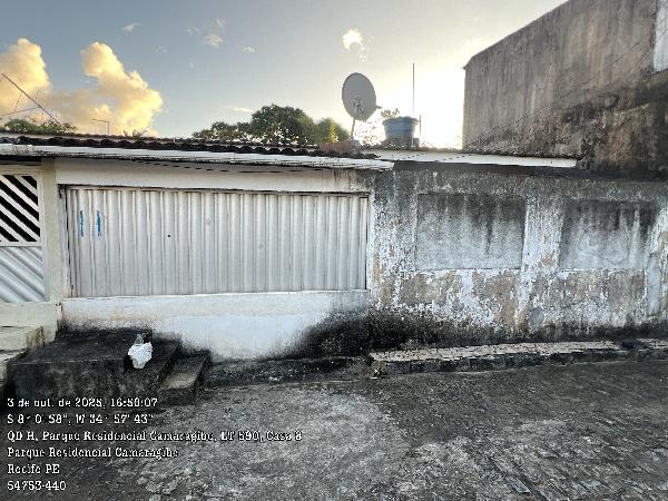 Vende-se em Camaragibe-PE  Casa, 60.00 de área total, 60.00 de área privativa, 102.00 de área do terreno,  3_qto(s), a.serv, WC, 1_sala(s), cozinha, Terraco, 1_vaga(s) de garagem.