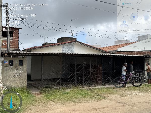 Vende-se em Paulista-PE  Casa, 45.22 de área total, 45.22 de área privativa, 114.80 de área do terreno,  2_qto(s), a.serv, WC, 1_sala(s), cozinha, Terraco, 1_vaga(s) de garagem.
