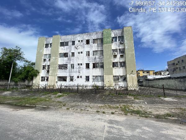 Vende-se em Olinda-PE  apto, 53.93 de área privativa,  2_qto(s), a.serv, WC, 1_sala(s), cozinha.