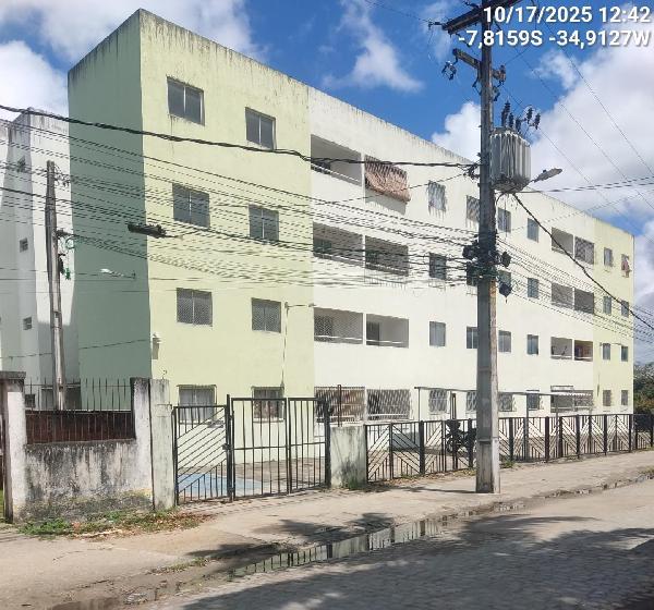 Vende-se em Igarassu-PE  apto, 55.69 de área total, 51.19 de área privativa,  2_qto(s), a.serv, WC, 1_sala(s), cozinha, 1_vaga(s) de garagem.