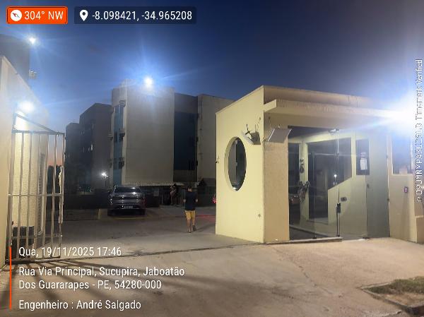 Vende-se em Jaboatao Dos Guararapes-PE  apto, 47.69 de área total, 47.69 de área privativa,  2_qto(s), a.serv, WC, 1_sala(s), cozinha, 1_vaga(s) de garagem.