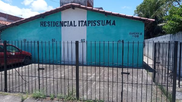 Vende-se em Itapissuma-PE  Casa, 50.00 de área privativa, 360.00 de área do terreno,  2_qto(s), a.serv, WC, 1_sala(s), cozinha, 1_vaga(s) de garagem.