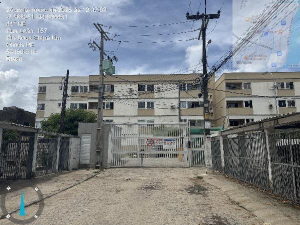 Vende-se em Olinda-PE  apto, 74.49 de área total, 46.91 de área privativa,  2_qto(s), a.serv, WC, 1_sala(s), cozinha, 1_vaga(s) de garagem.