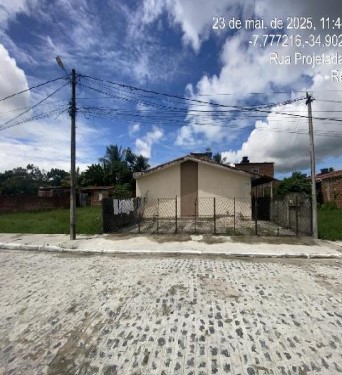 Vende-se em Itapissuma-PE  Casa, 52.16 de área total, 52.16 de área privativa, 360.00 de área do terreno,  2_qto(s), a.serv, WC, 1_sala(s), cozinha, Terraco, 1_vaga(s) de garagem.