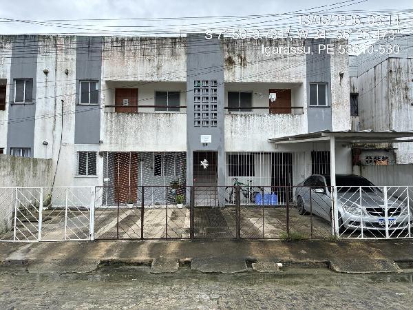 Vende-se em Igarassu-PE  apto, 57.42 de área total, 53.08 de área privativa,  2_qto(s), a.serv, WC, 1_sala(s), cozinha, 1_vaga(s) de garagem.