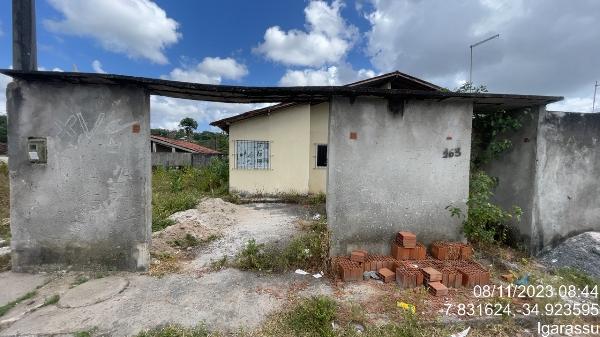 Vende-se em Igarassu-PE  Casa, 50.55 de área privativa, 150.00 de área do terreno,  2_qto(s), a.serv, WC, 1_sala(s), cozinha, Terraco, 1_vaga(s) de garagem.
