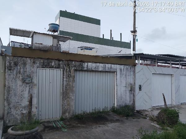 Vende-se em Paulista-PE  Casa, 59.23 de área total, 59.23 de área privativa, 450.00 de área do terreno,  3_qto(s), a.serv, WC, 1_sala(s), cozinha, Terraco, 1_vaga(s) de garagem.