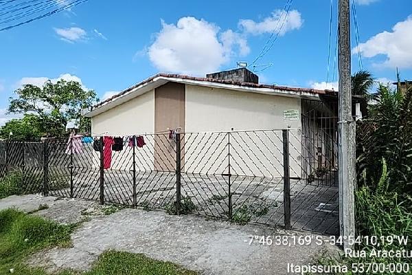 Vende-se em Itapissuma-PE  Casa, 52.16 de área privativa, 52.16 de área do terreno,  2_qto(s), a.serv, WC, 1_sala(s), cozinha, 1_vaga(s) de garagem.