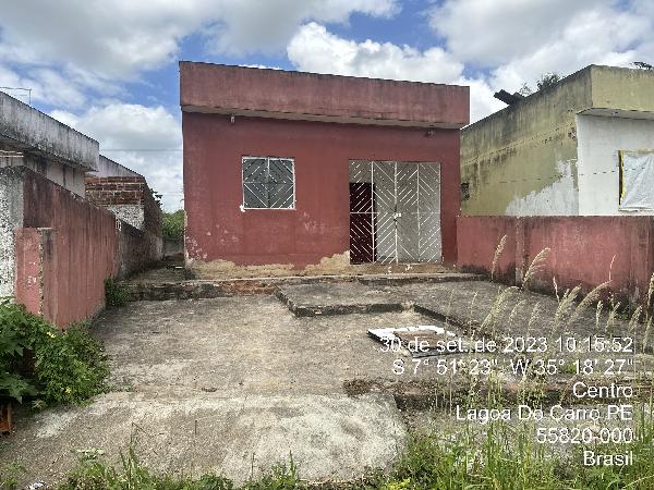 Vende-se em Lagoa Do Carro-PE  Casa, 64.90 de área total, 64.90 de área privativa, 125.25 de área do terreno,  2_qto(s), WC, 1_sala(s), cozinha, Terraco.