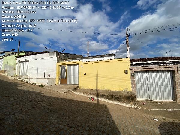 Vende-se em Cha De Alegria-PE  Casa, 84.00 de área privativa, 126.00 de área do terreno,  3_qto(s), a.serv, WC, 1_sala(s), cozinha, Terraco.