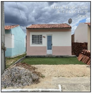 Vende-se em Caruaru-PE  Casa, 46.30 de área privativa, 160.55 de área do terreno,  2_qto(s), a.serv, WC, 1_sala(s), cozinha.