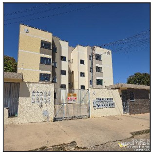 Vende-se em Luziania-GO  apto, 79.57 de área privativa,  2_qto(s), a.serv, WC, 2_sala(s), cozinha, 1_vaga(s) de garagem.