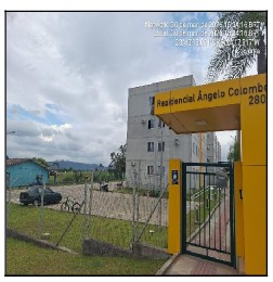 Vende-se em Criciuma-SC  apto, 43.12 de área privativa,  2_qto(s), a.serv, WC, 1_sala(s), cozinha.