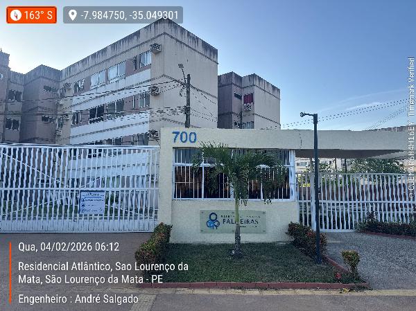 Vende-se em Sao Lourenco Da Mata-PE  apto, 45.35 de área total, 45.35 de área privativa,  2_qto(s), a.serv, WC, 1_sala(s), cozinha.
