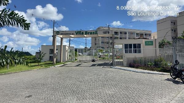 Vende-se em Sao Lourenco Da Mata-PE  apto, 61.31 de área total, 46.35 de área privativa,  2_qto(s), varanda, a.serv, WC, 1_sala(s), cozinha, 1_vaga(s) de garagem.