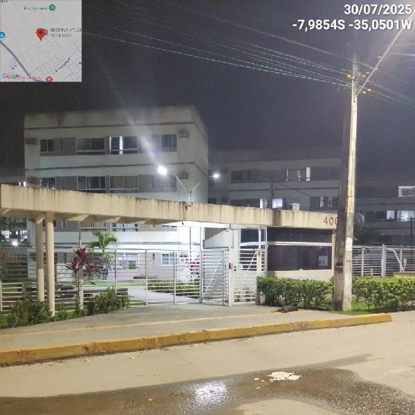 Vende-se em Sao Lourenco Da Mata-PE  apto, 70.52 de área total, 45.35 de área privativa,  2_qto(s), a.serv, WC, 1_sala(s), cozinha.