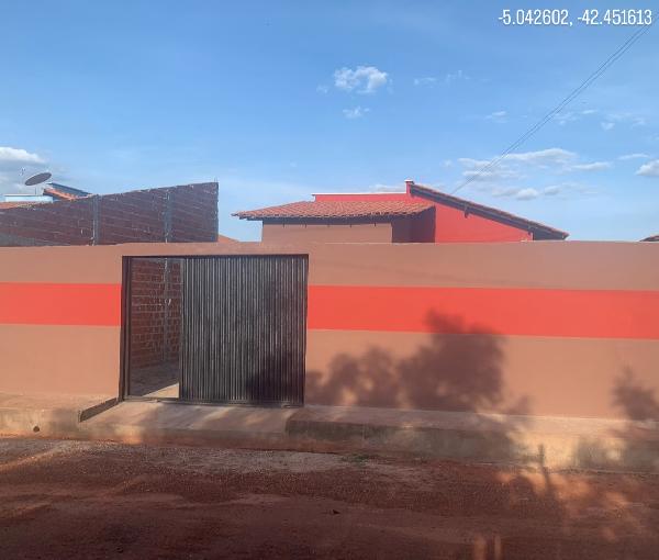 Vende-se em Altos-PI  Casa, 64.30 de área total, 64.30 de área privativa, 205.64 de área do terreno,  2_qto(s), a.serv, WC, 1_sala(s), cozinha, Terraco, 1_vaga(s) de garagem.