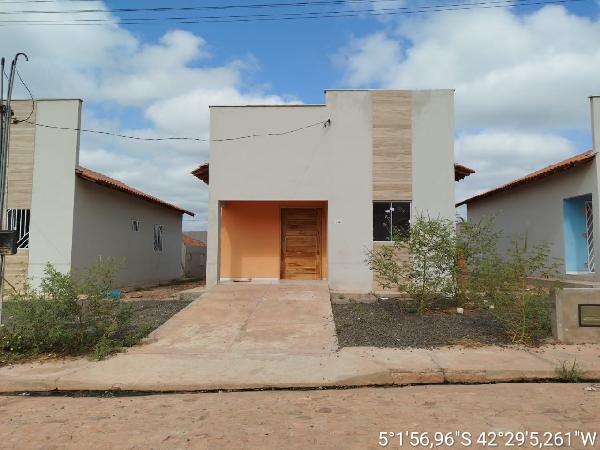 Vende-se em Altos-PI  Casa, 58.42 de área total, 58.42 de área privativa, 210.00 de área do terreno,  2_qto(s), a.serv, WC, 1_sala(s), cozinha, 1_vaga(s) de garagem.