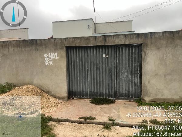 Vende-se em Altos-PI  Casa, 58.81 de área privativa, 250.00 de área do terreno,  2_qto(s), a.serv, WC, 1_sala(s), cozinha, 1_vaga(s) de garagem.
