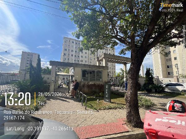 Vende-se em Serra-ES  apto, 66.52 de área total, 42.24 de área privativa,  2_qto(s), a.serv, WC, 1_sala(s), cozinha, 1_vaga(s) de garagem.