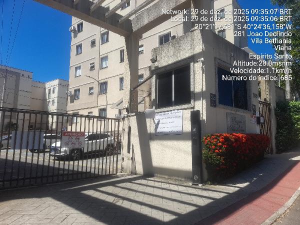 Vende-se em Viana-ES  apto, 42.00 de área total, 42.00 de área privativa,  2_qto(s), WC, 1_sala(s), cozinha, 1_vaga(s) de garagem.