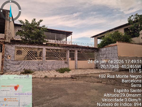 Vende-se em Serra-ES  Casa, 278.00 de área total, 45.99 de área privativa, 200.00 de área do terreno,  2_qto(s), WC, 1_sala(s), cozinha.