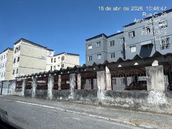 Vende-se em Serra-ES  apto, 53.37 de área total, 45.78 de área privativa,  2_qto(s), a.serv, WC, 1_sala(s), cozinha.