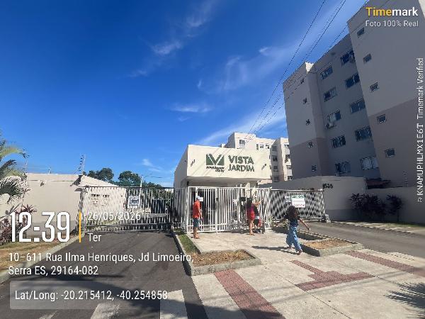 Vende-se em Serra-ES  apto, 95.93 de área total, 51.93 de área privativa,  2_qto(s), a.serv, WC, 1_sala(s), cozinha, 1_vaga(s) de garagem.