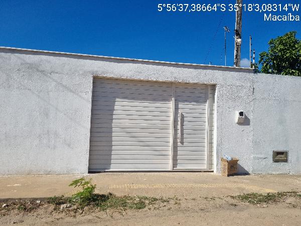 Vende-se em Macaiba-RN  Casa, 67.37 de área privativa, 200.00 de área do terreno,  2_qto(s), a.serv, WC, 1_sala(s), cozinha, 1_vaga(s) de garagem.