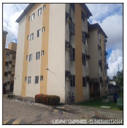 Vende-se em Natal-RN  apto, 43.56 de área privativa,  2_qto(s), WC, 1_sala(s), cozinha.