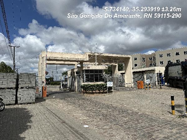 Vende-se em Sao Goncalo Do Amarante-RN  apto, 49.57 de área total, 45.50 de área privativa,  2_qto(s), a.serv, WC, 1_sala(s), cozinha, 1_vaga(s) de garagem.
