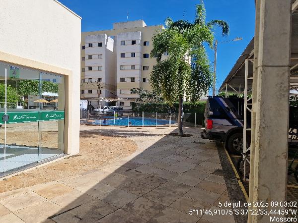 Vende-se em Mossoro-RN  apto, 91.17 de área total, 47.09 de área privativa,  2_qto(s), a.serv, WC, 1_sala(s), cozinha, 1_vaga(s) de garagem.