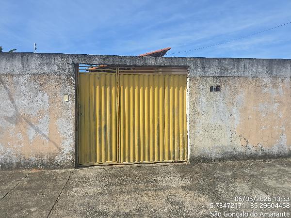 Vende-se em Sao Goncalo Do Amarante-RN  Casa, 59.91 de área total, 59.91 de área privativa, 200.00 de área do terreno,  2_qto(s), varanda, a.serv, WC, 1_sala(s), cozinha.