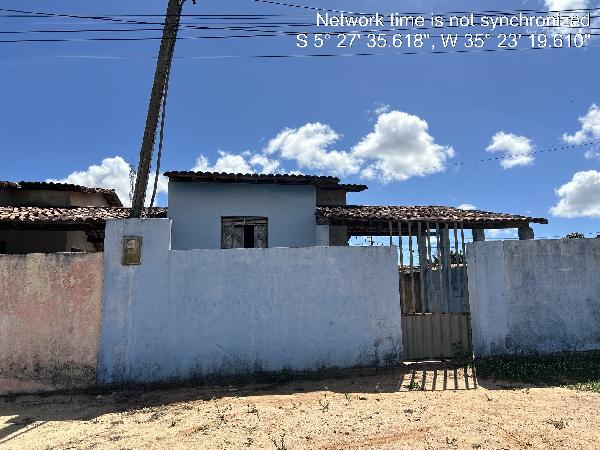 Vende-se em Maxaranguape-RN  Casa, 77.04 de área total, 77.04 de área privativa, 150.00 de área do terreno,  2_qto(s), a.serv, WC, 1_sala(s), cozinha.