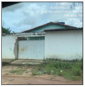 Vende-se em Macaiba-RN  Casa, 66.28 de área privativa, 250.00 de área do terreno,  2_qto(s), WC, 1_sala(s), sacada, cozinha, Terraco, 1_vaga(s) de garagem.