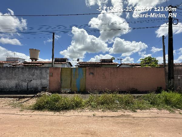 Vende-se em Ceara-Mirim-RN  Casa, 57.80 de área total, 57.80 de área privativa, 200.00 de área do terreno,  2_qto(s), WC, 1_sala(s), cozinha, Terraco.