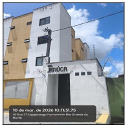 Vende-se em Parnamirim-RN  apto, 59.32 de área privativa,  2_qto(s), varanda, a.serv, WC, 1_sala(s), cozinha, 1_vaga(s) de garagem.
