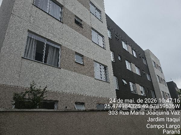 Vende-se em Campo Largo-PR  apto, 50.13 de área total, 43.61 de área privativa,  2_qto(s), WC, 1_sala(s), cozinha, 1_vaga(s) de garagem.
