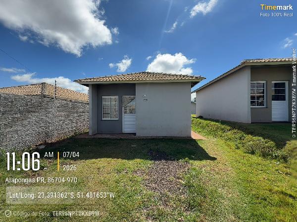 Vende-se em Arapongas-PR  Casa, 43.85 de área total, 43.85 de área privativa, 160.00 de área do terreno,  2_qto(s).