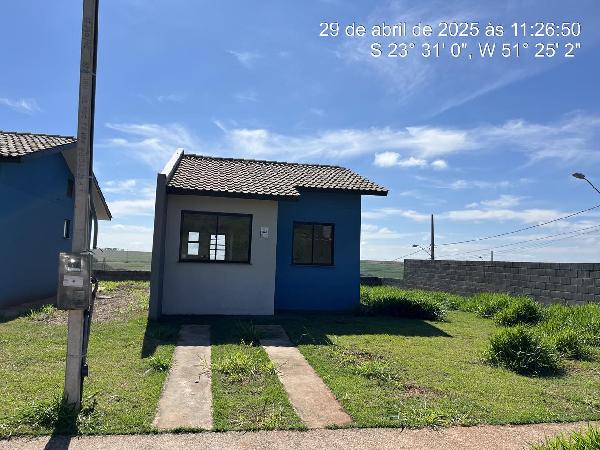 Vende-se em Apucarana-PR  Casa, 42.37 de área total, 42.37 de área privativa, 233.95 de área do terreno,  2_qto(s), a.serv, WC, 1_sala(s), cozinha.