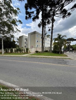 Vende-se em Araucaria-PR  apto, 38.40 de área privativa, 1_vaga(s) de garagem.