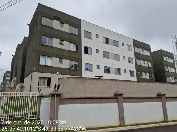 Vende-se em Campo Largo-PR  apto, 45.87 de área total, 40.00 de área privativa,  2_qto(s), WC, 1_sala(s), cozinha, 1_vaga(s) de garagem.