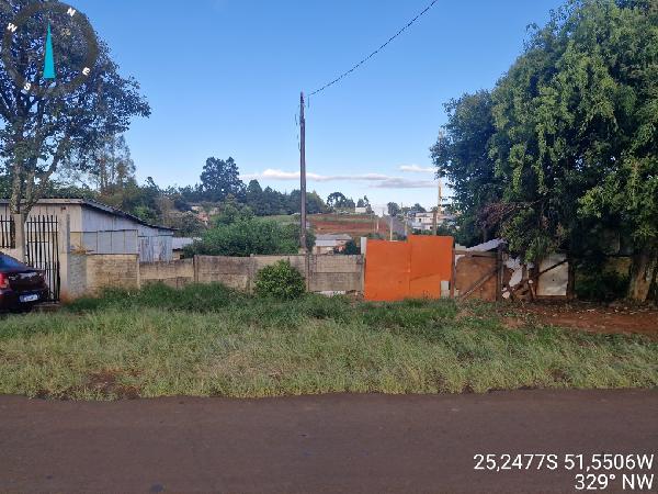 Vende-se em Guarapuava-PR  Terreno, 540.00 de área do terreno.