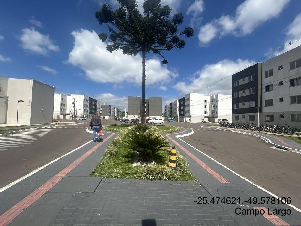 Vende-se em Campo Largo-PR  apto, 45.91 de área total, 40.00 de área privativa,  2_qto(s), WC, 1_sala(s), cozinha, 1_vaga(s) de garagem.