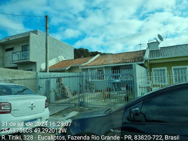Vende-se em Fazenda Rio Grande-PR  Casa, 38.00 de área privativa, 111.90 de área do terreno,  2_qto(s), a.serv, WC, 1_sala(s), cozinha, 1_vaga(s) de garagem.